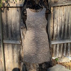 Banana Republic Sleeveless Subtle Metallic Dress